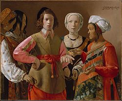 Georges de la Tour, la diseuse de bonne aventure